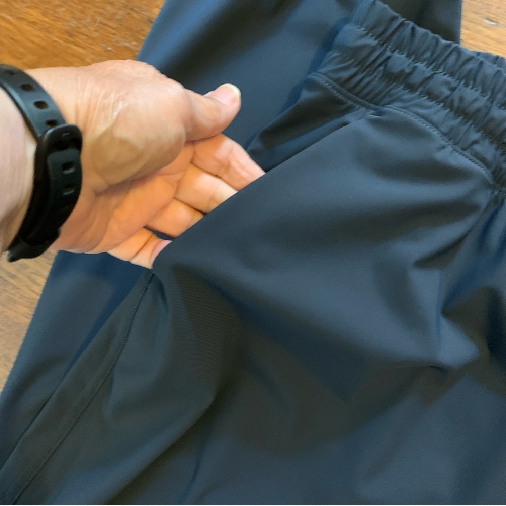 Medium Blue Joggers with Elastic Waist - large - Picture 4 of 11